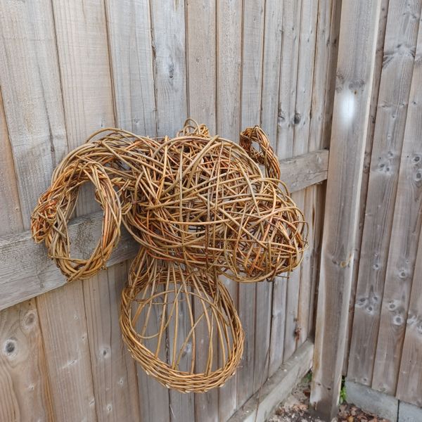 Willow Weaving Rams Head