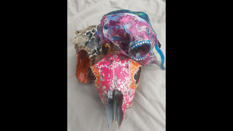 Decorated Skulls