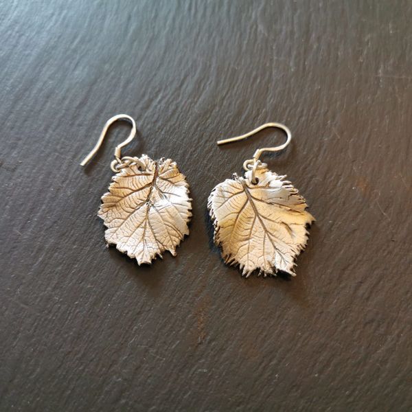earrings made by a student
