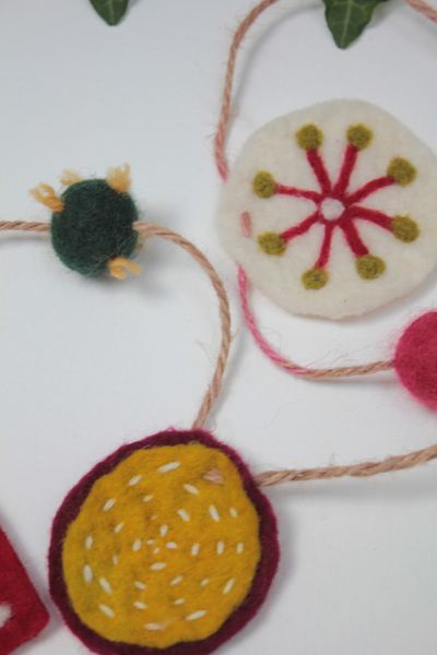 You'll learn different methods of felting.