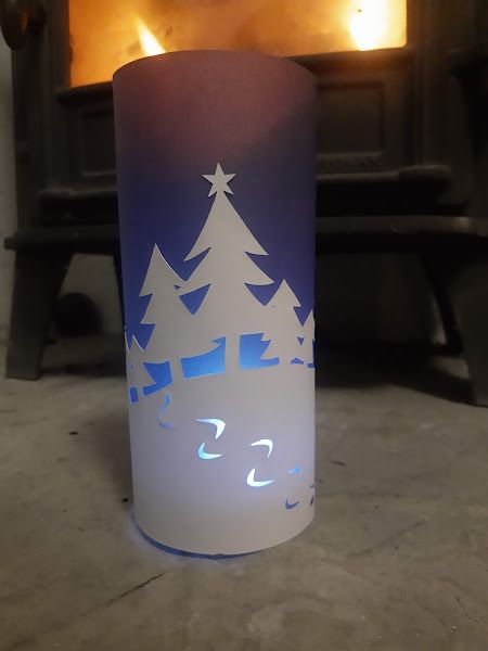 Christmas tree lantern