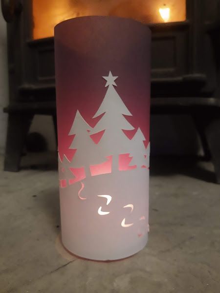 Christmas tree lantern