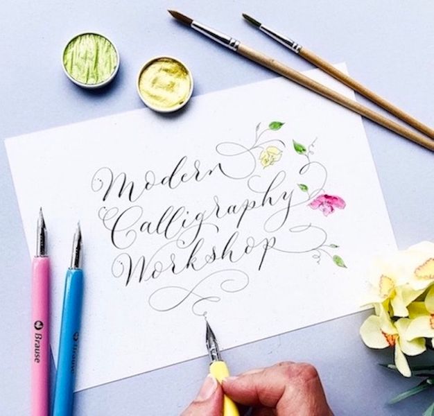 Contemporary Calligraphy - a great gift for someone special.  Perfect for anyone who enjoys making personalised cards and labels