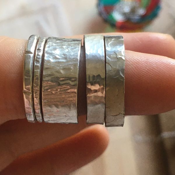 Examples of rings made in previous classes