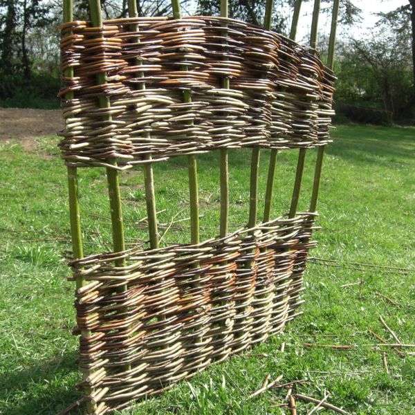 Make your own willow panel or hurdle