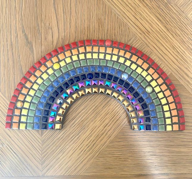 Mini Mosaic Rainbow Art Kit - House of Marbles US