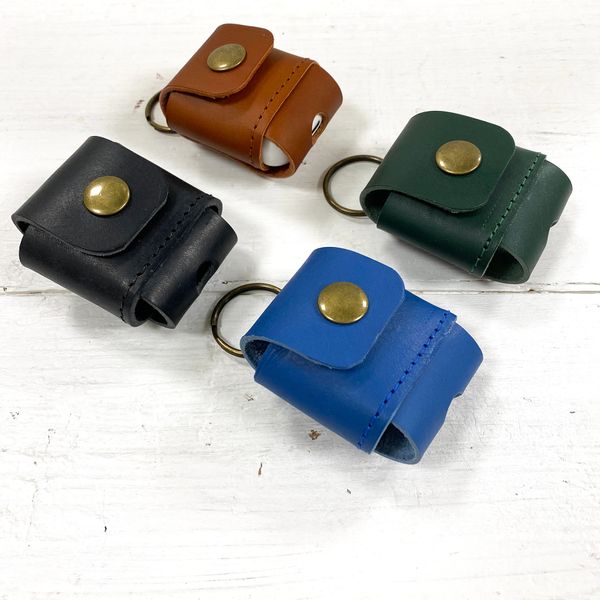Ear pod cases in 4 different colours