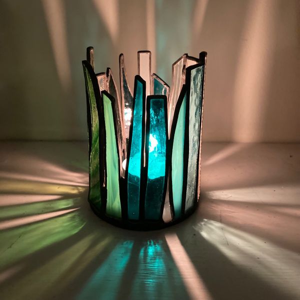 Stained Glass - Tealight Holders - Course at Zantium Studios