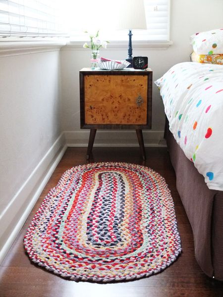 Braided Tshirt Rug from My Poppet Makes