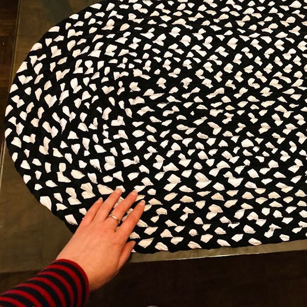Braided Tshirt Rug from T Butler