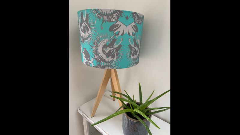 30cm Lampshade pictured on a stand.
