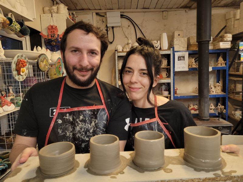 choose two of your best pots each