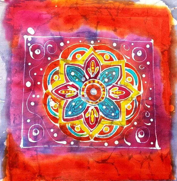 Mandala Batik Art