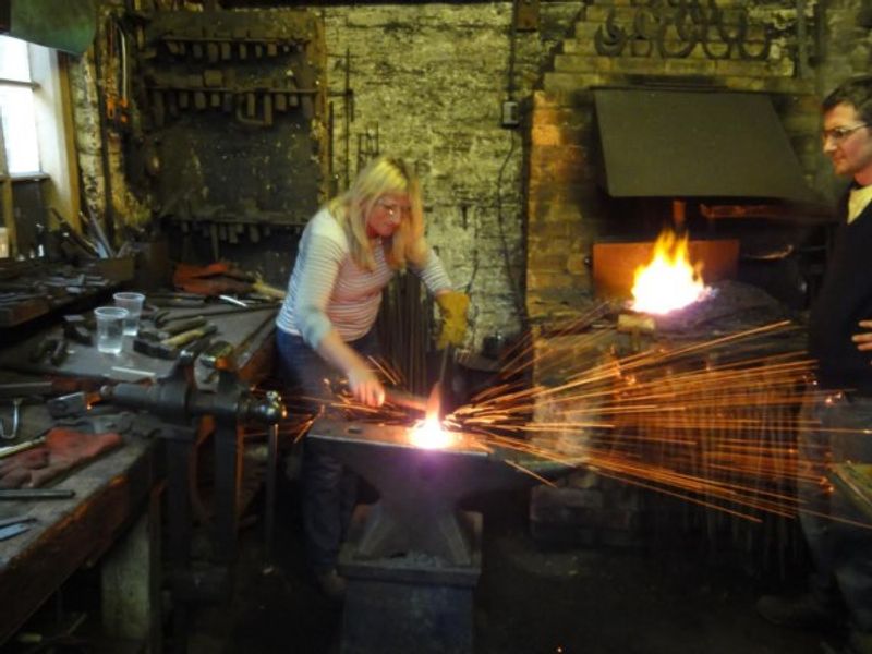 Dawn Conway - fire welding