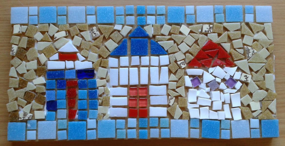 Student work Mosaic workshop Nottingham