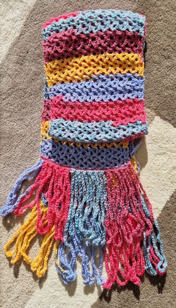 colourful scarf