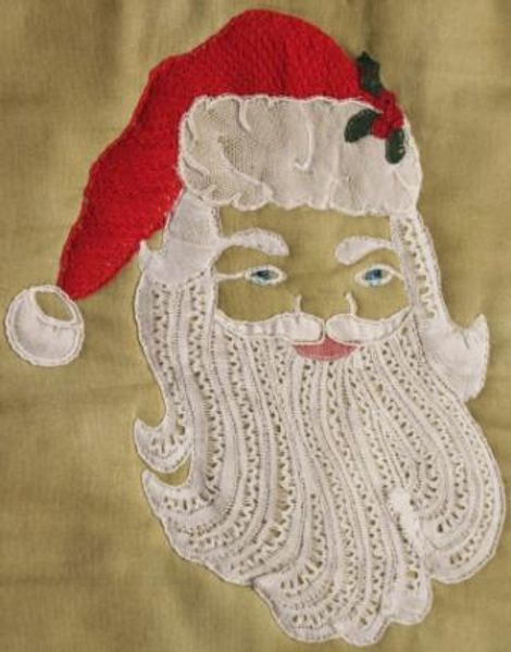 Milanese Lace - Santa Claus