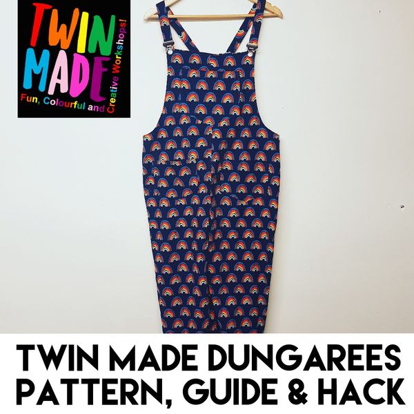 Twin Made Dungaree pattern, guide and hack
