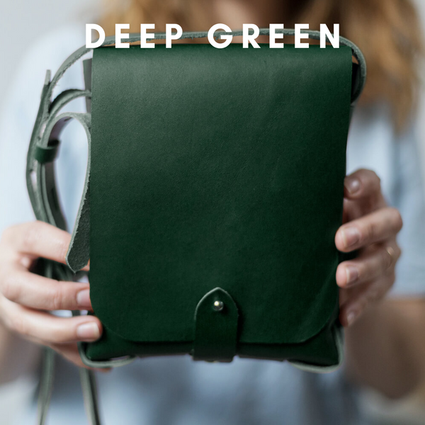 Stitchless Mini Bag in Deep Green 
