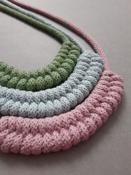 Learn to Make a Macrame Woven Necklace