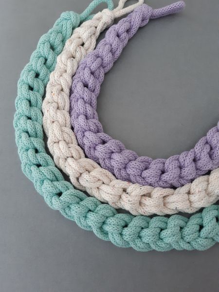 Macrame Loopy Necklace