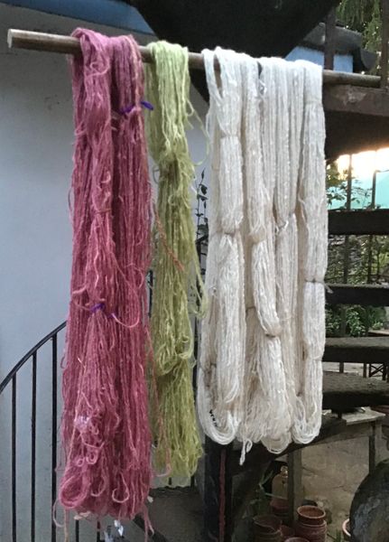 Yarn drying