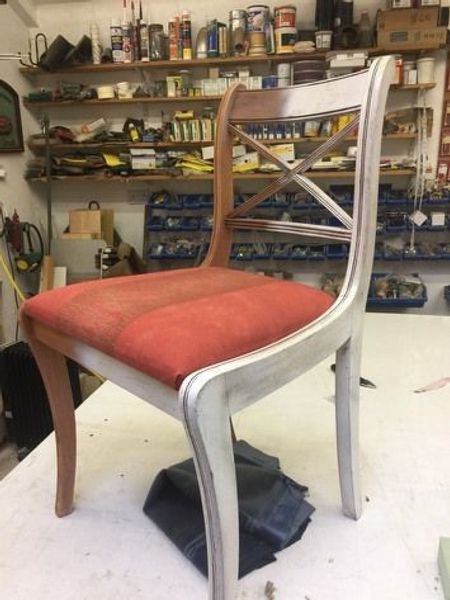 Suitable chair - upholstery course, west Byfleet, surrey