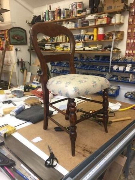 Suitable chair - upholstery course, west Byfleet, surrey