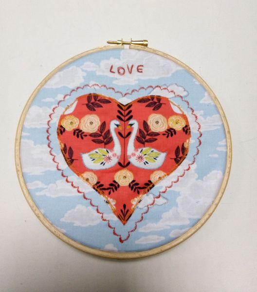 Hoop embroidery