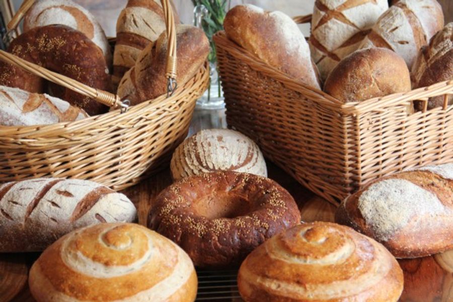 Made by students on the Artisan Sourdough & Rye Day in Sparkwell, Devon.