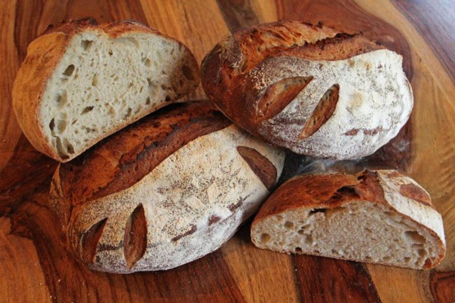 Organic white sourdough.