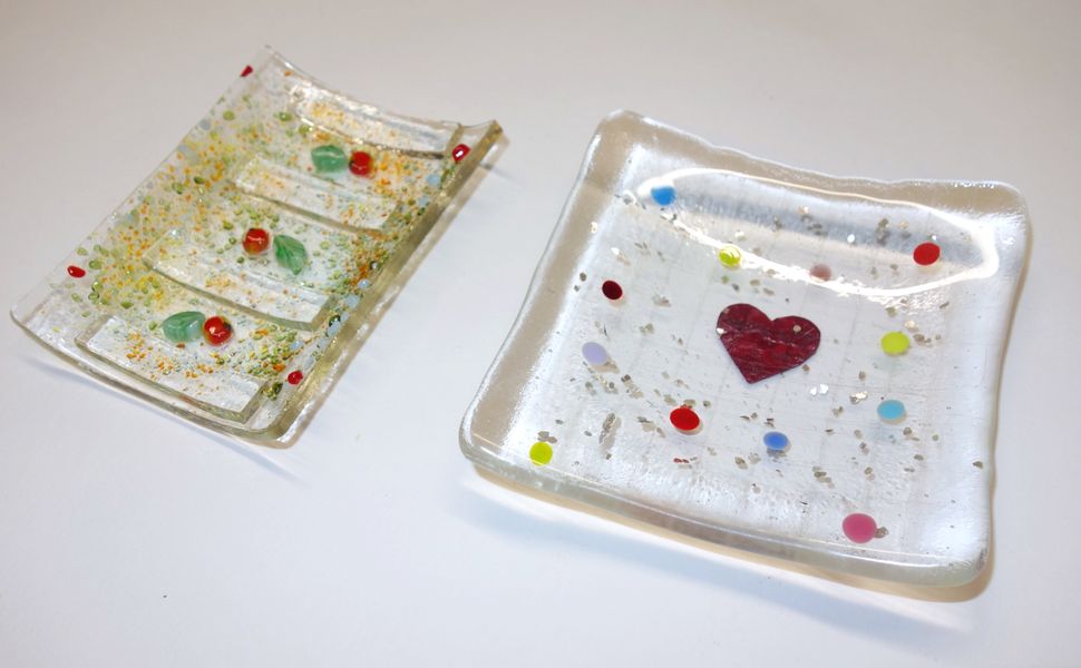 Fused Glass Dish Class, Leyland, Lancashire