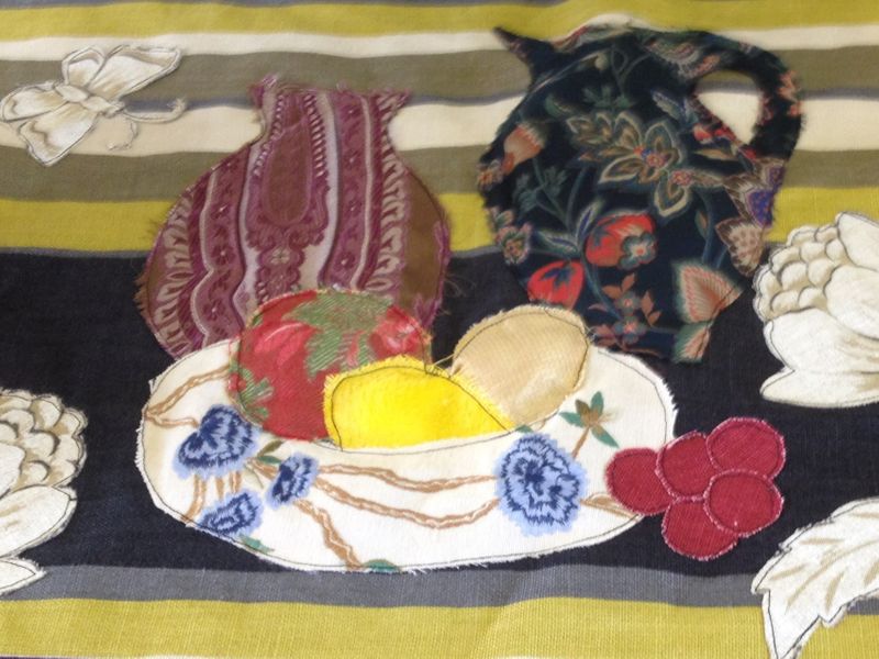 Anne's first still life, made in Dorset