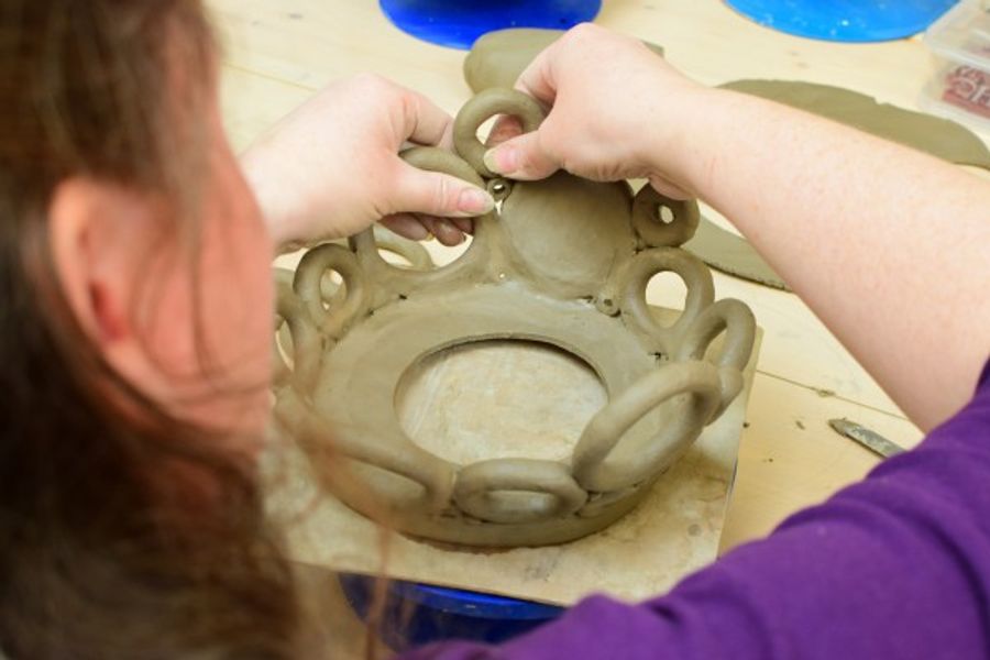 DIY Hand Building Pottery Craft Kit