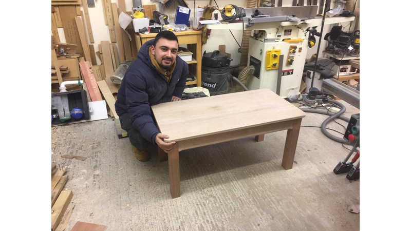 Woodwork course - intermediate - Make a coffee table 