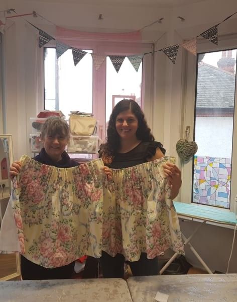 Lined curtain workshop with Craft My Day