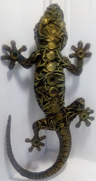 Gecko Garden Sculpture