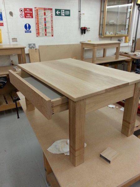 Finished product on the Furniture Making Workshop course