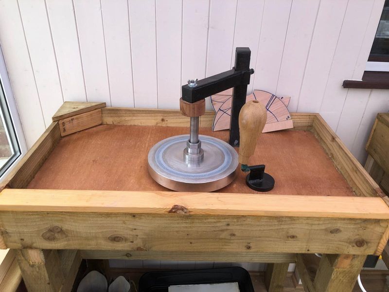 Gemstone Polishing Bench