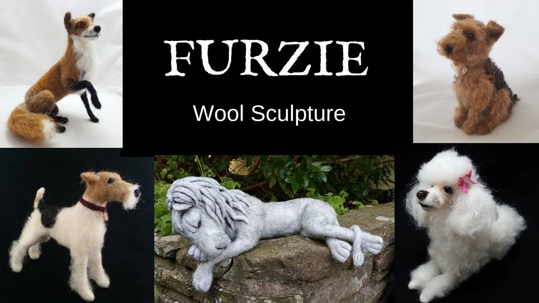Furzie Wool Sculpture