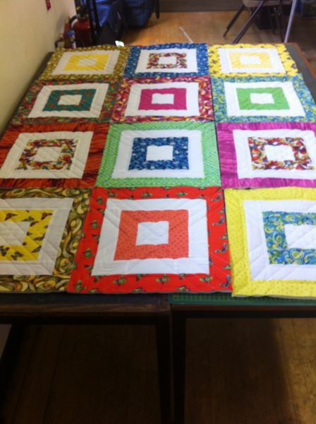 Beginners: Squares and Squares. One of many you can make with 2.5” strips!