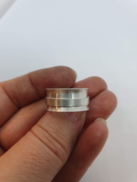 Beautifully simple spinner ring