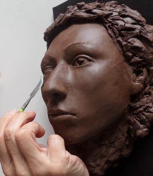 portrait sculpting