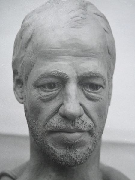 portrait sculpture from life by tutor