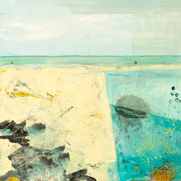Rockpool, one of Lynn's paintings from 2021
