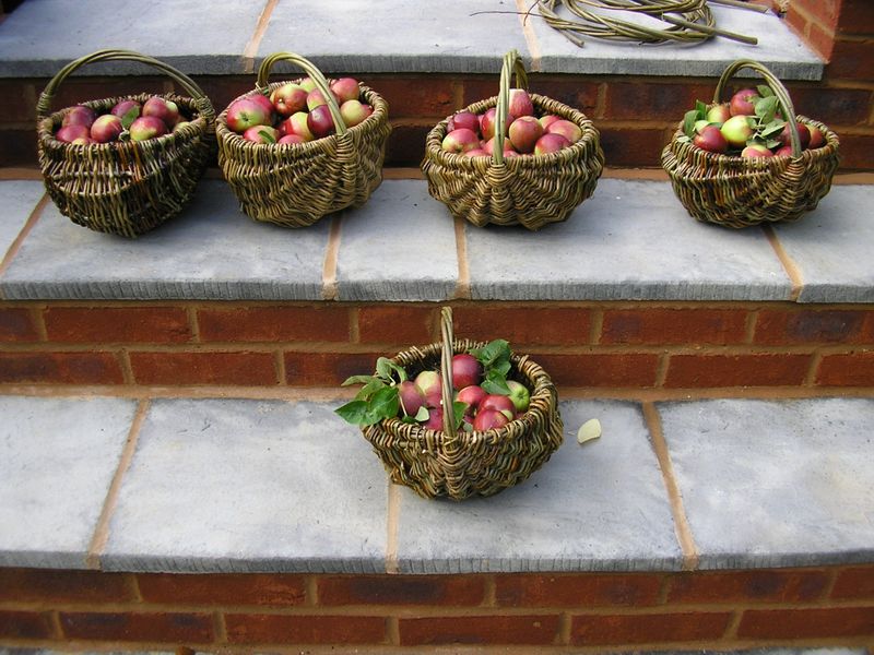 Simple frame baskets