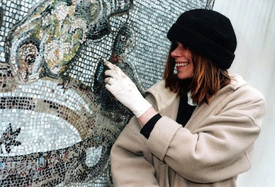 Mosaic Commission by Claire Cotterill, Birmingham Botanical Gardens, Edgbaston, Birmingham