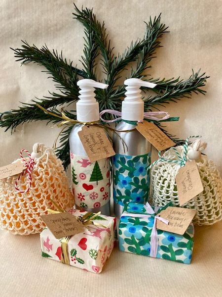 Make your own festive soap and body cream gifts at The Arienas Collective in Edinburgh City Centre