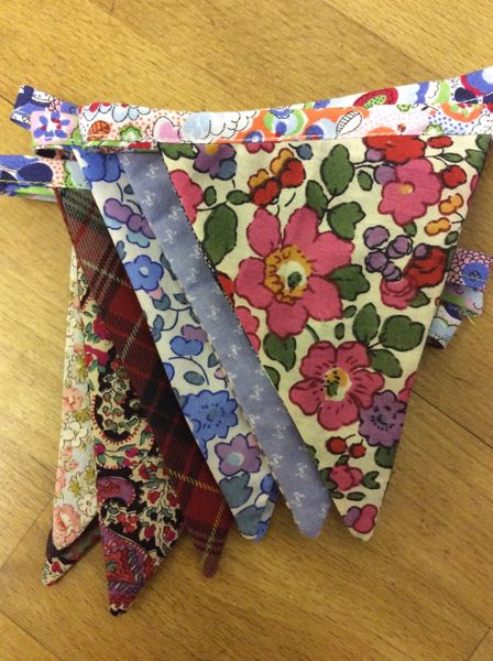 Bunting Making, Learn to Sew course Frome