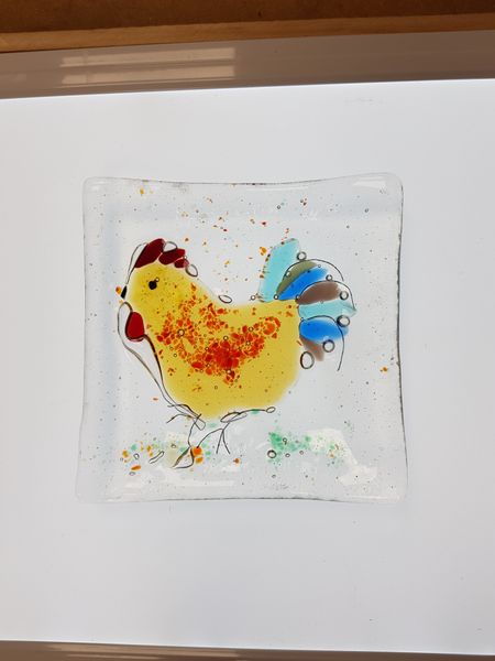 Glass fusing at Cambridge art Makers